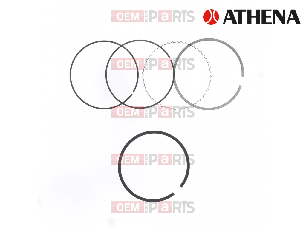Ring set, piston (F)