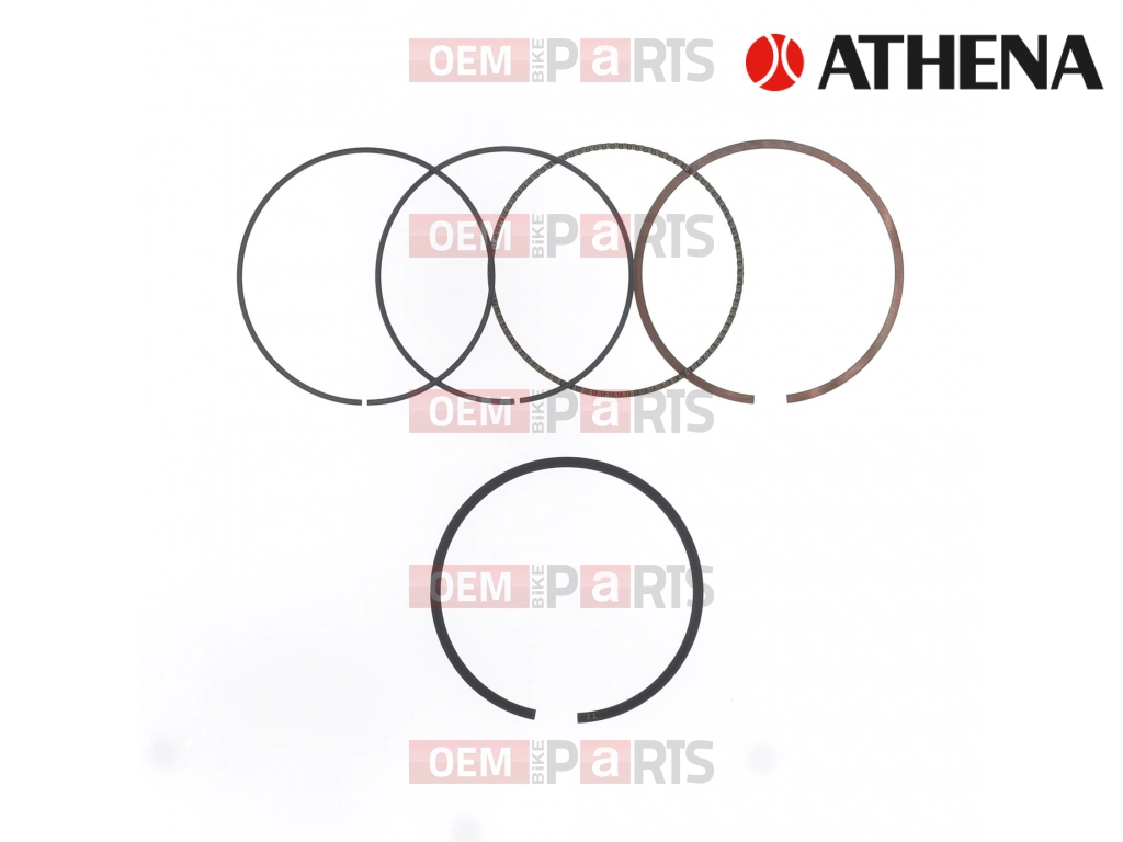Ring set, piston (F)