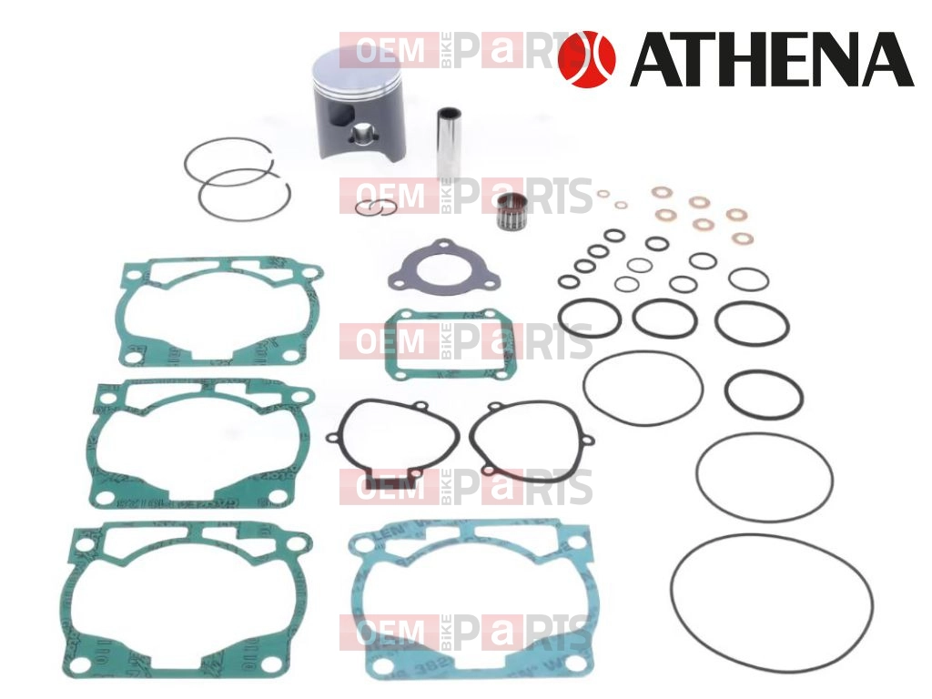 Piston + Top gasket kit (66.35 mm - B - Cast)