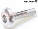 Triumph 2021 SCRAMBLER 1200 XC T3338989 - Screw, But/Hd, M5 x 20, S/S
