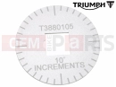 Triumph 2010 THUNDERBIRD T3880105 - Angular Torque Gauge