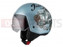 ZETA 2 BELLO PEARL WHITE casque à visage ouvert
