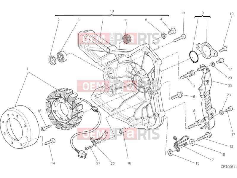 DUCATI 2014 Monster 659 ABS GENERATOR » IGNITION SYSTEM