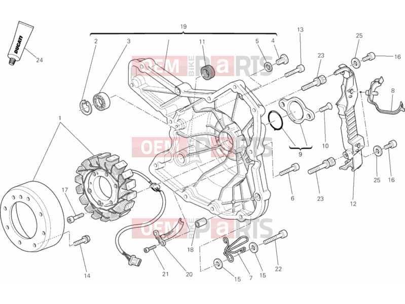 DUCATI 2014 Monster 795 ABS GENERATOR » IGNITION SYSTEM