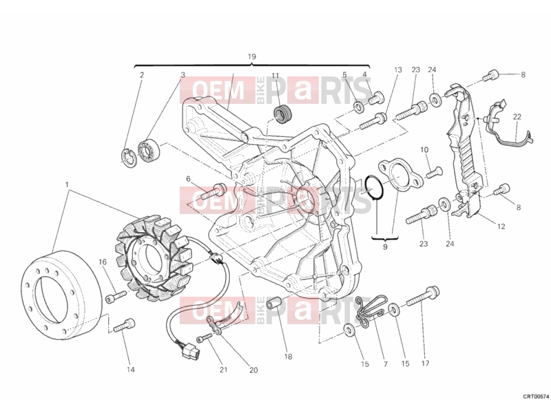 GENERATOR » IGNITION SYSTEM - Ducati Monster 796 ABS 2011
