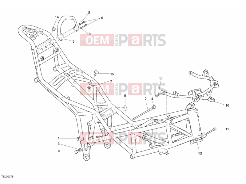 DUCATI 2010 Multistrada 1100 FRAME » FRAME