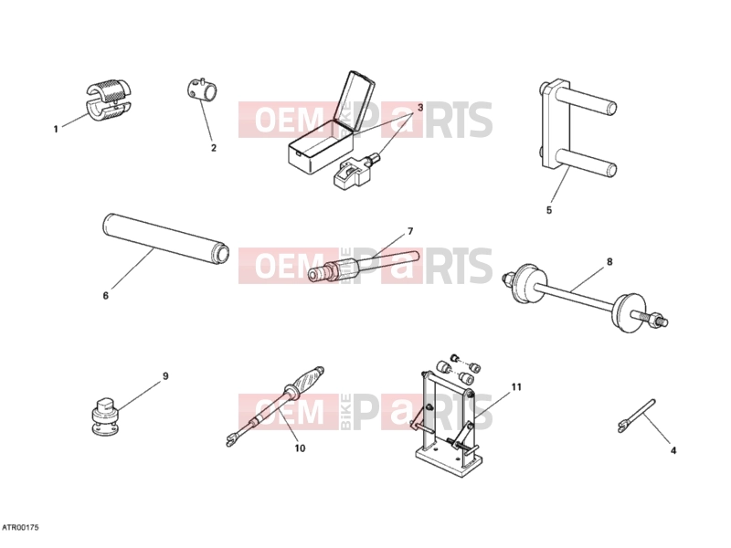 DUCATI 2010 Sportclassic GT1000 WORKSHOP SERVICE TOOLS, FRAME » FRAME