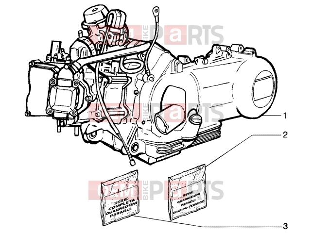 Engine » Engine - Piaggio Beverly 125 RST