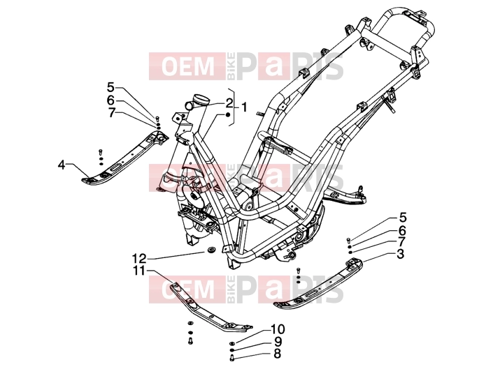 PIAGGIO Chassis » Frame