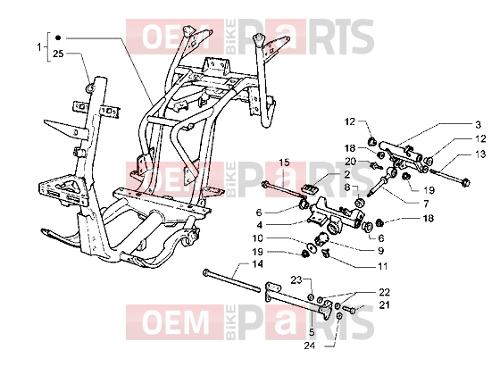 PIAGGIO Chassis » Frame