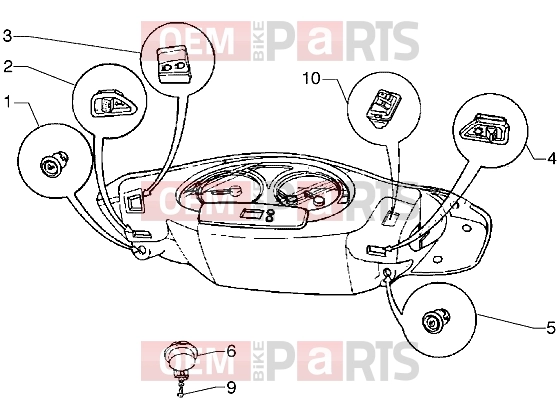 PIAGGIO Electrical system » Electrical devices