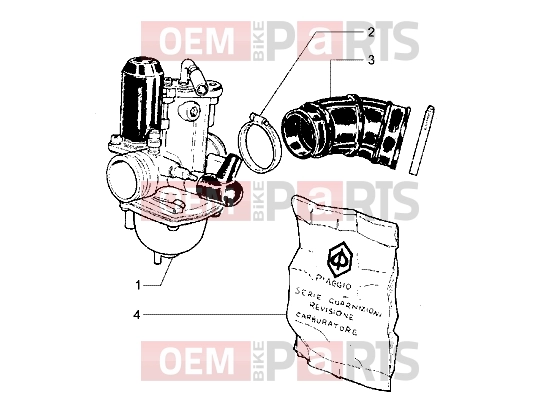 PIAGGIO Engine » Carburettor