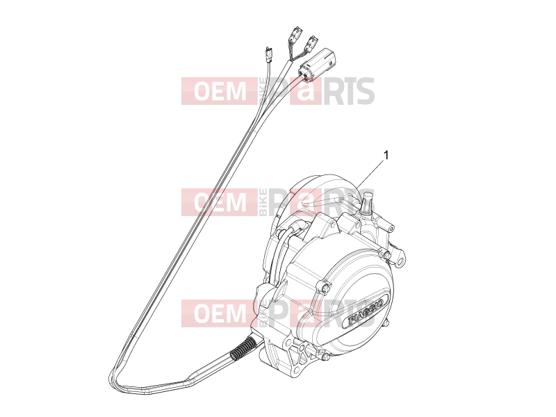 PIAGGIO Liberty elettrico PPT (E) Engine » Engine, assembly