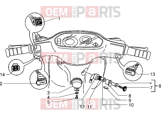 PIAGGIO Electrical system » Electrical devices