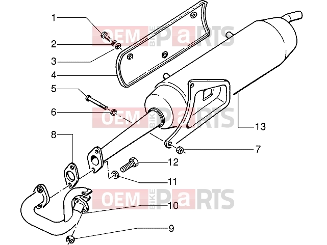 PIAGGIO Engine » Silencer