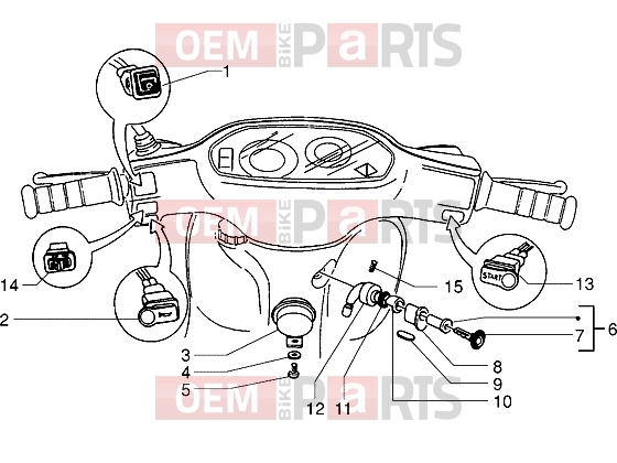 PIAGGIO Electrical system » Electrical devices