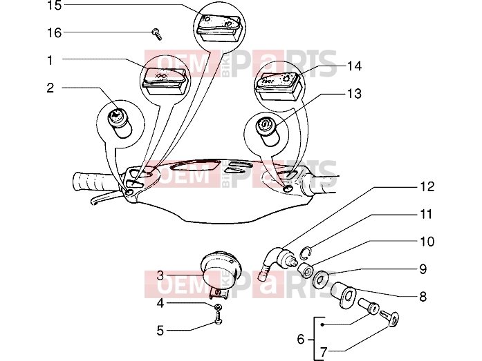 PIAGGIO Electrical system » Electrical devices