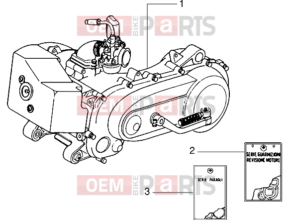 Engine » Engine - Piaggio Skr City
