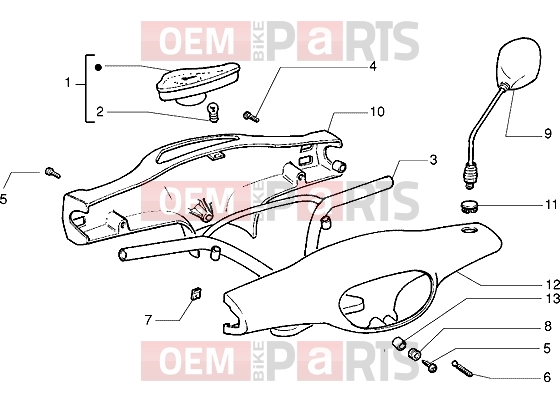 kormány » handlebars - Piaggio Velofax