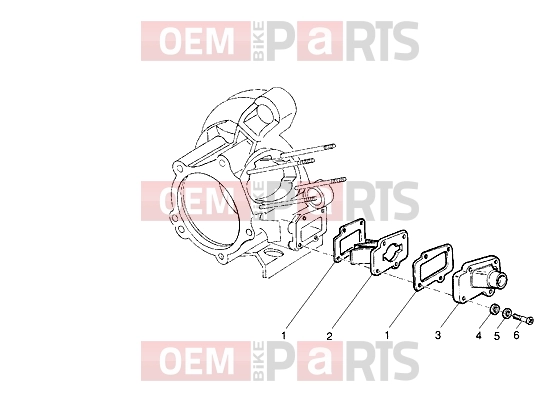 PIAGGIO Engine » Induction pipe