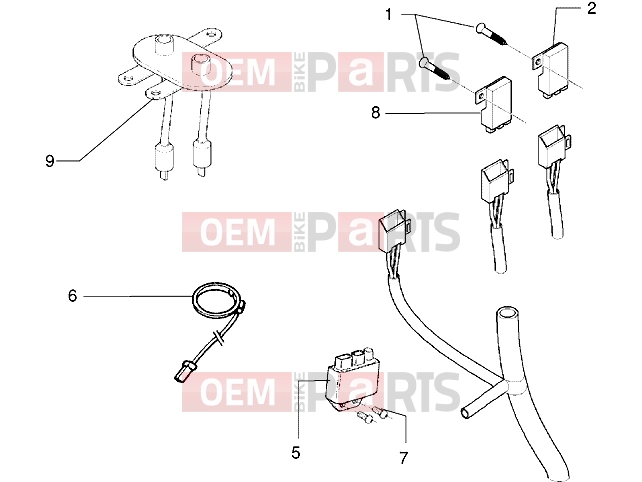 PIAGGIO Electrical system » Electrical devices