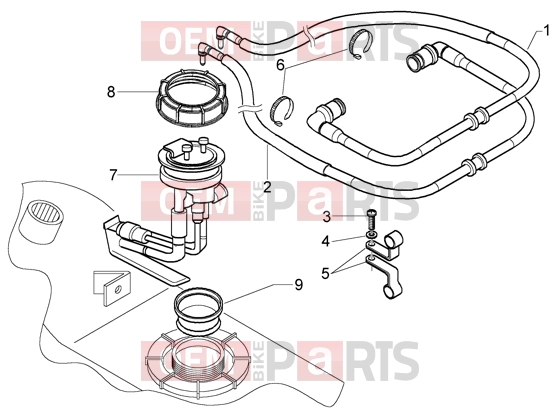 PIAGGIO Chassis » Supply system