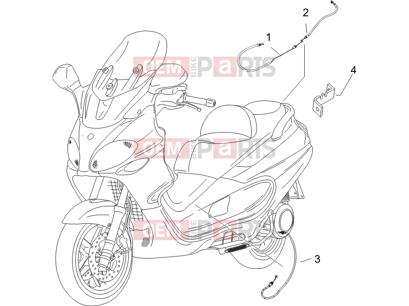 PIAGGIO X9 500 Evolution Braking system - Transmissions » Transmissions