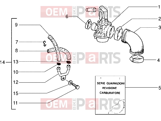 PIAGGIO Engine » Carburettor