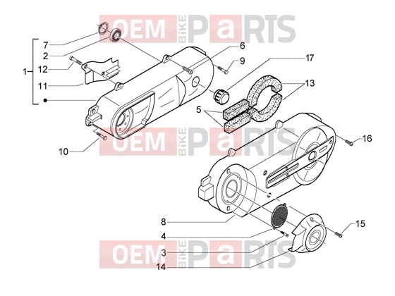 PIAGGIO Engine » Crankcase cooling