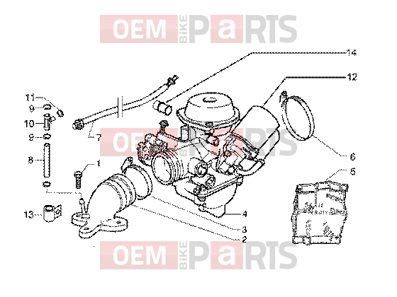 PIAGGIO Engine » Carburettor