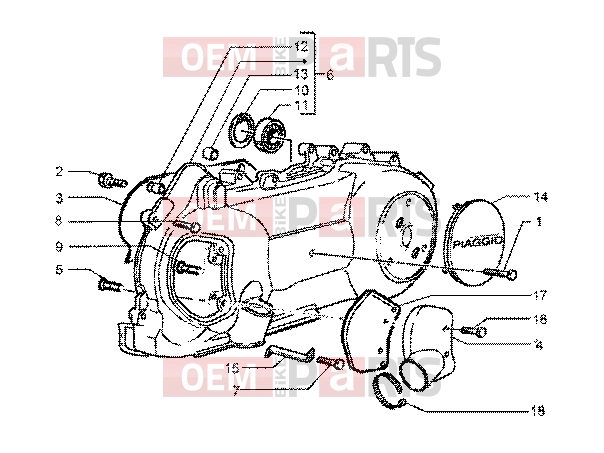 PIAGGIO Engine » Crankcase cooling