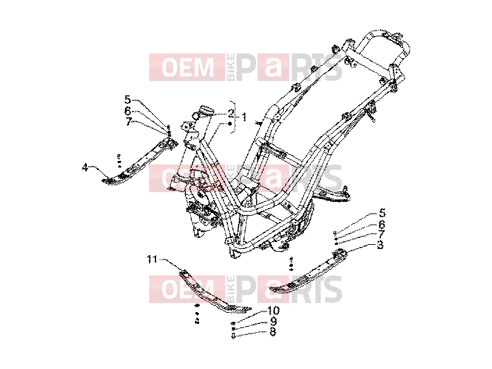 PIAGGIO Chassis » Frame