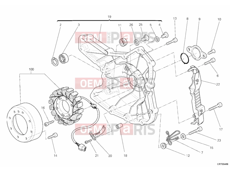 DUCATI 2008 Monster 696 GENERATOR » IGNITION SYSTEM