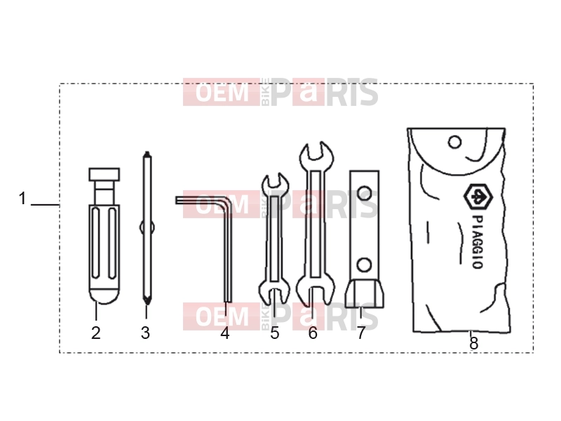 derbi STX 150 Frame » Tools