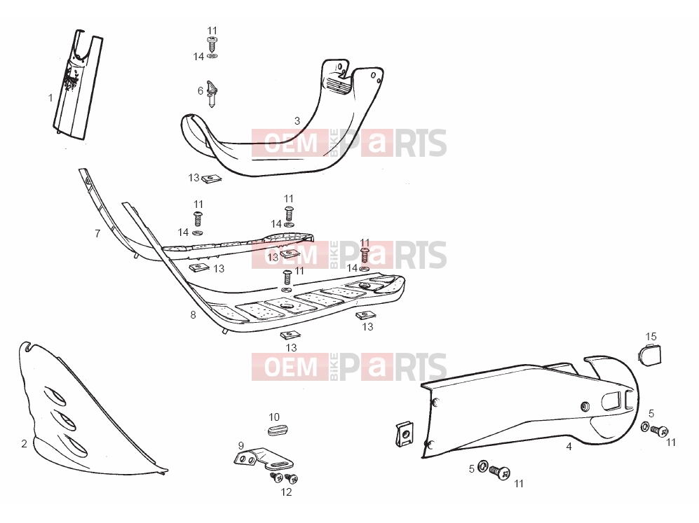 derbi Variant Start-Courier 50 Tables » Frame