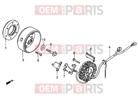 gilera Coguar Engine » Generator