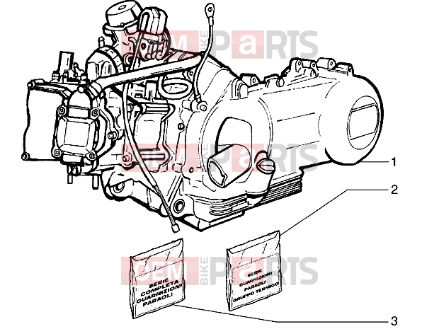 gilera DNA 125 Engine » Engine