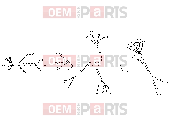 gilera DNA GP Experience Electrical system » Cable harness