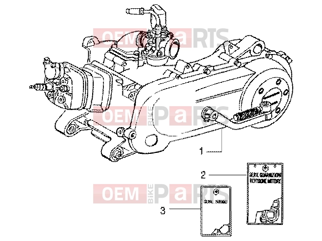 gilera DNA GP Experience Engine » Engine