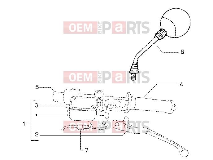 gilera DNA GP Experience Handlebars » Master cil.