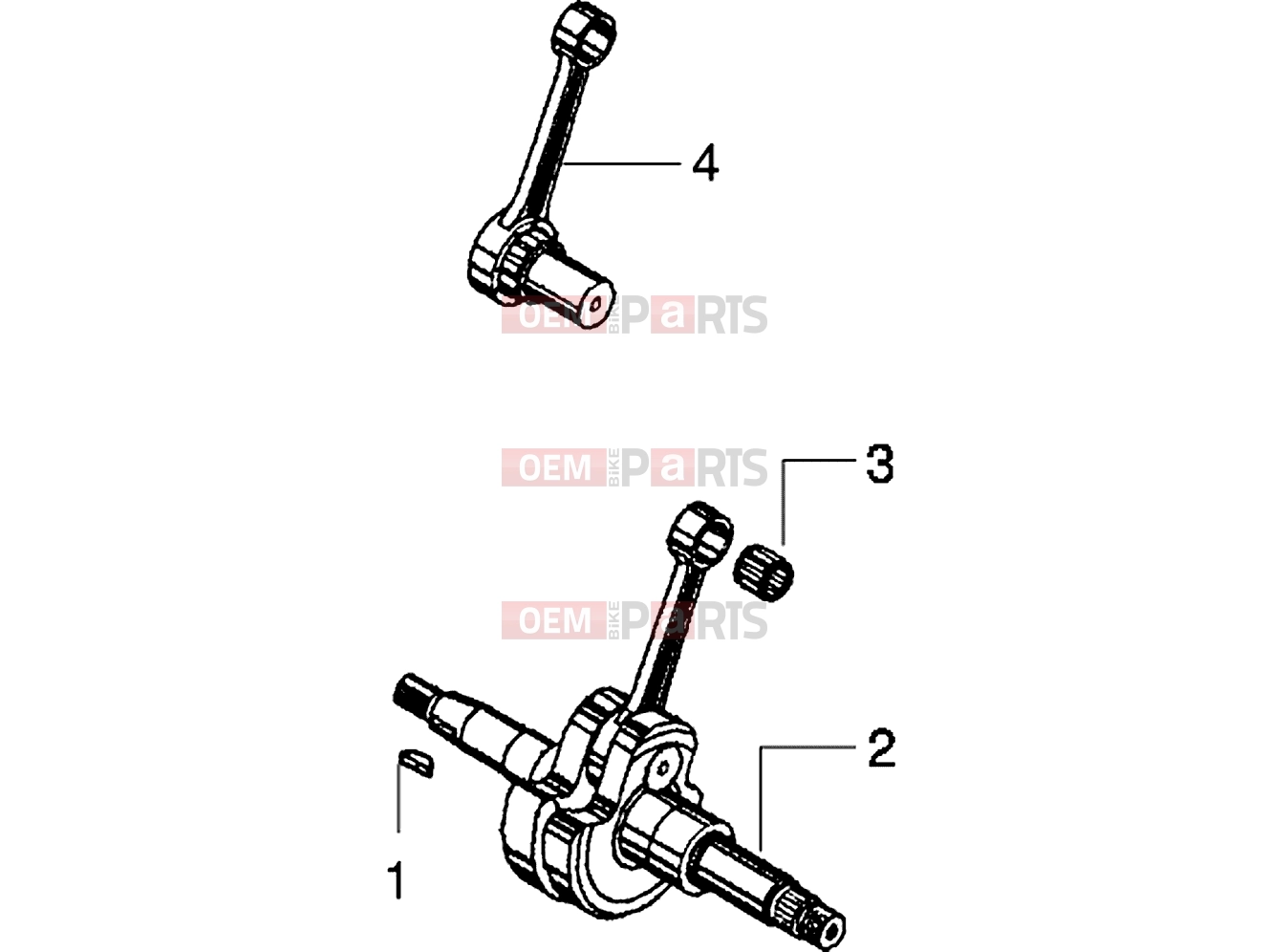 gilera Eaglet automatic Engine » Crankshaft