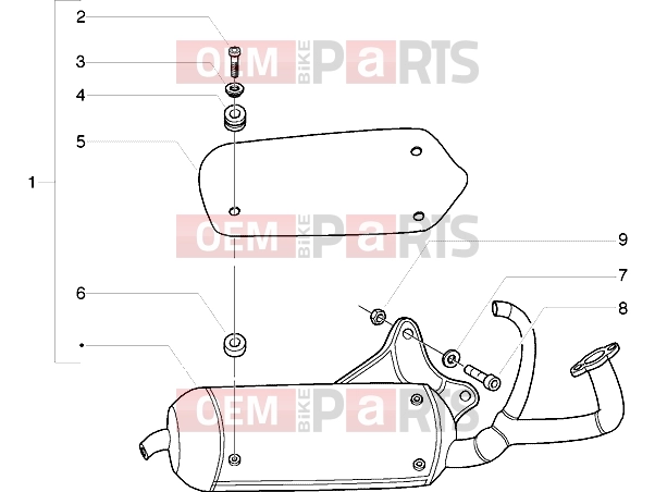 gilera Ice Engine » Silencer