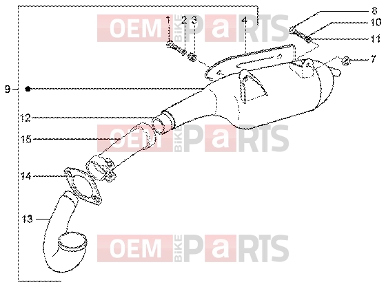Engine » Silencer - Gilera Runner 180 VXR