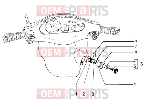 Electrical system » Electrical device - Gilera Runner 200 VXR 4T