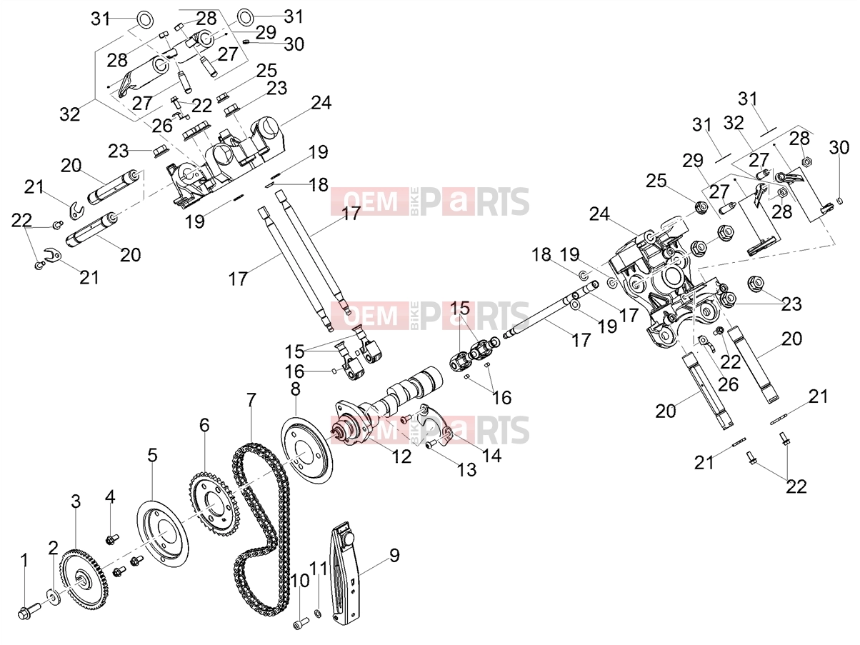 MOTOGUZZI V 85 TT e4 ABS 2019 (EMEA) Engine » Timing system