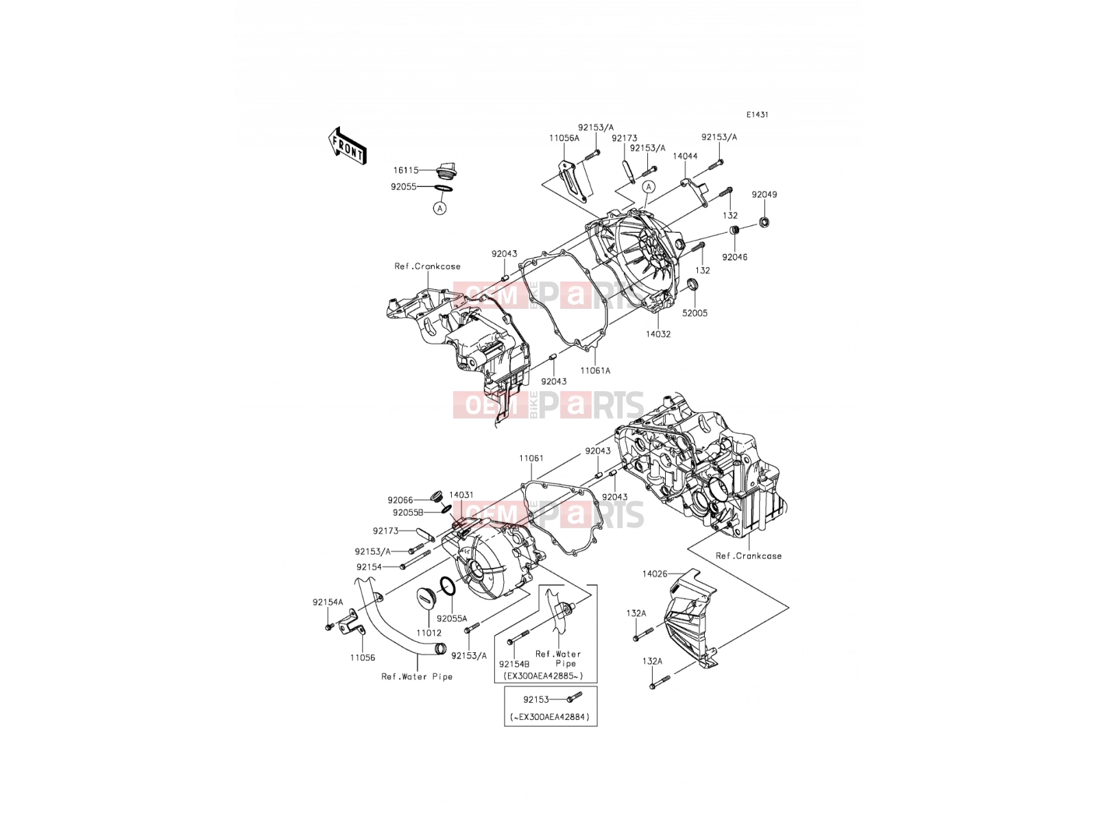 KAWASAKI 2013 Engine Cover(s)
