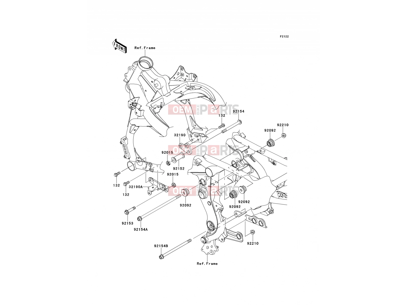 KAWASAKI 2013 Engine Mount