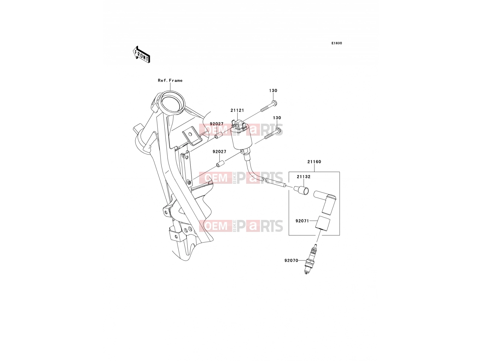 Ignition System - Kawasaki D-TRACKER 125 (KLX125DEF) 2014