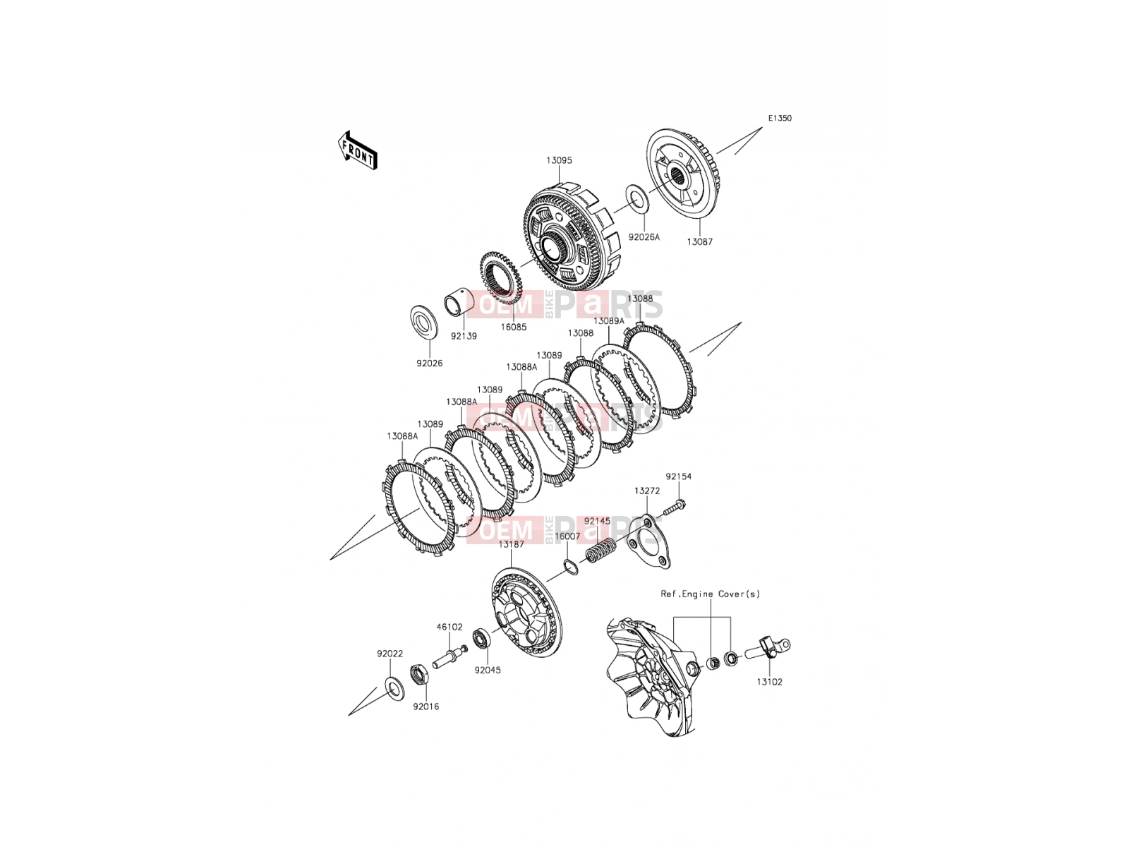 KAWASAKI 2014 Clutch