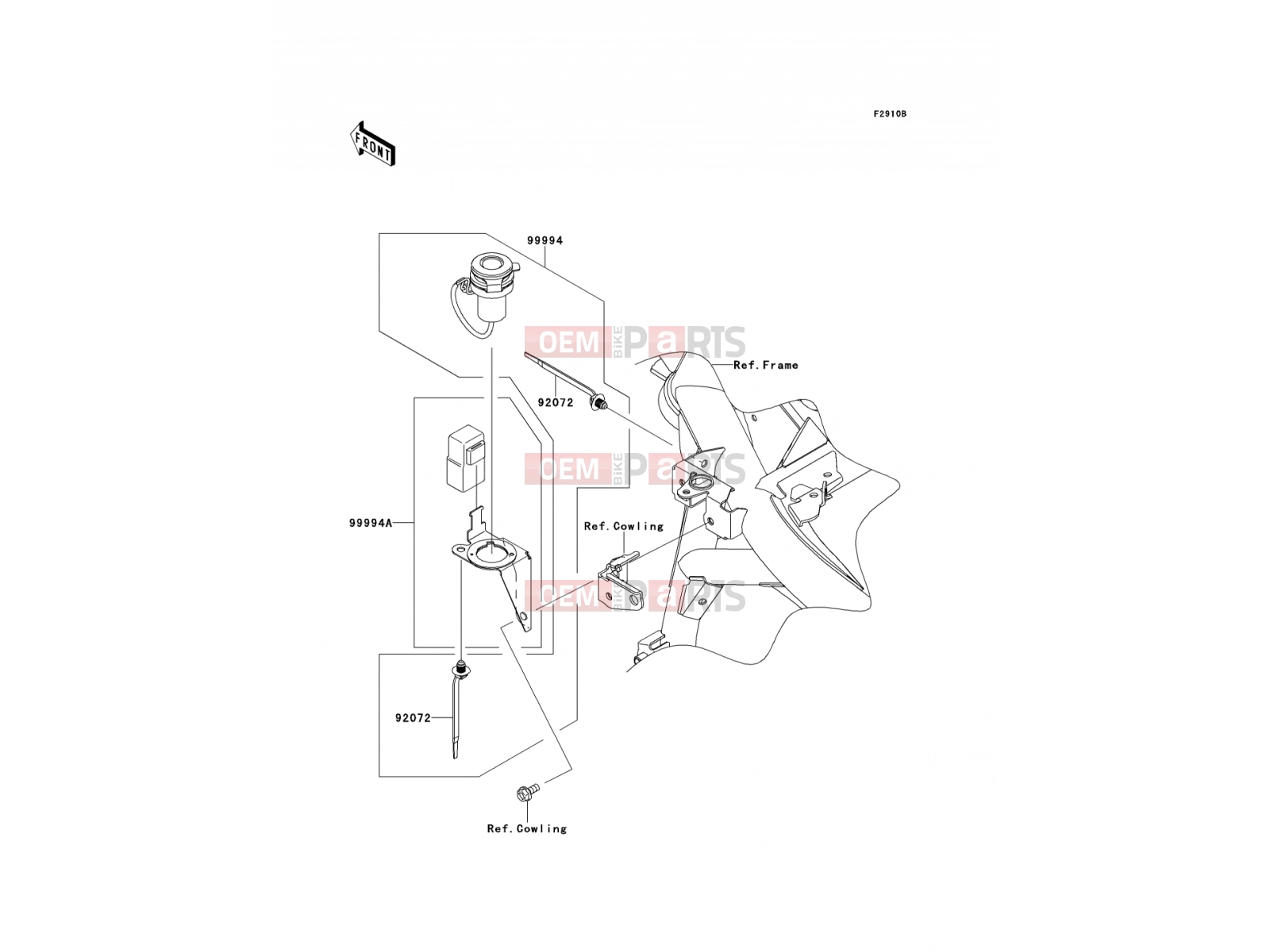 KAWASAKI 2014 Accessory(DC12V Socket)